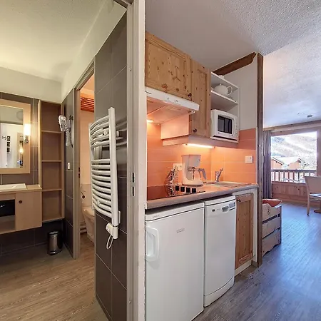 Confortable 27m² - Centre Avec Balcon Sud, 2/3 Pers., Cuisine Equipee - Fr-1-518-145 * Val-dʼIsère